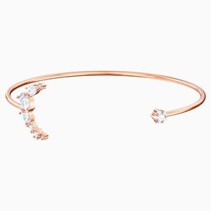 NIB Atelier Swarovski Moonsun Cuff Rose Gold Plated 5486353 $149
